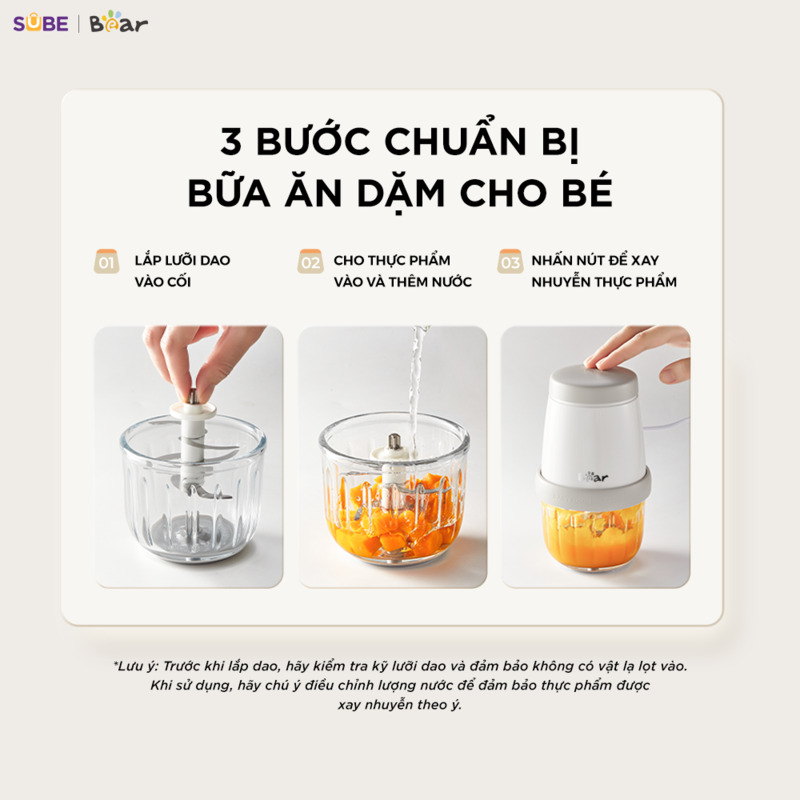 may-xay-an-dam-0-3l-ch-5h02d2410-1 Máy xay ăn dặm Bear 0.3L CH-5H02D24 - Ảnh 2