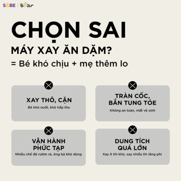 Máy xay ăn dặm Bear 0.3L CH-5H02D24 - Ảnh 13