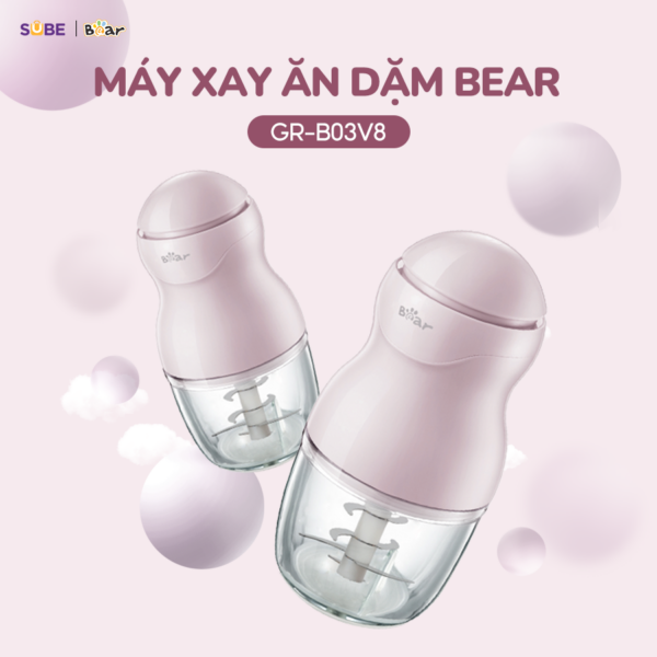 Máy xay ăn dặm Bear GR-B03V8 - Ảnh 3
