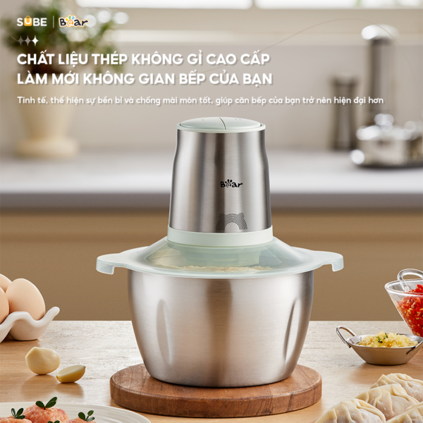 Máy xay thịt Bear 1.8L CH-4H03F - Ảnh 17