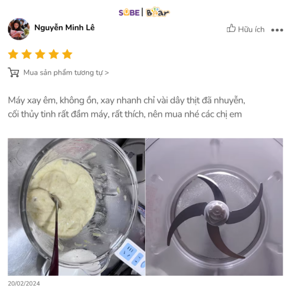 Máy xay thịt Bear 1.8L SB-MX20A - Ảnh 22
