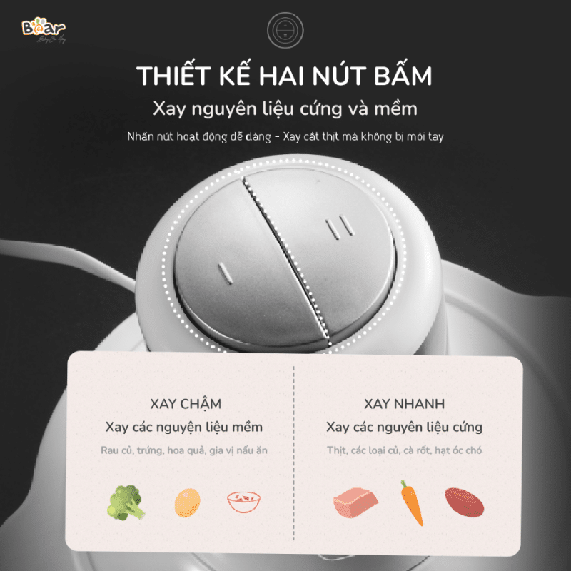 2 nút bấm dễ dang chinh phục mọi món ăn ngon 2 nút bấm dễ dang chinh phục mọi món ăn ngon
