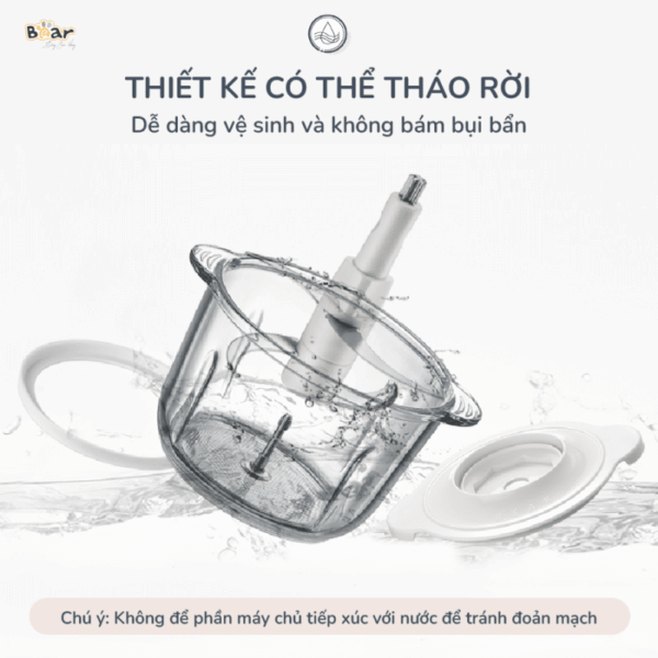 Máy xay thịt Bear 2L SB-MA02L - Ảnh 6