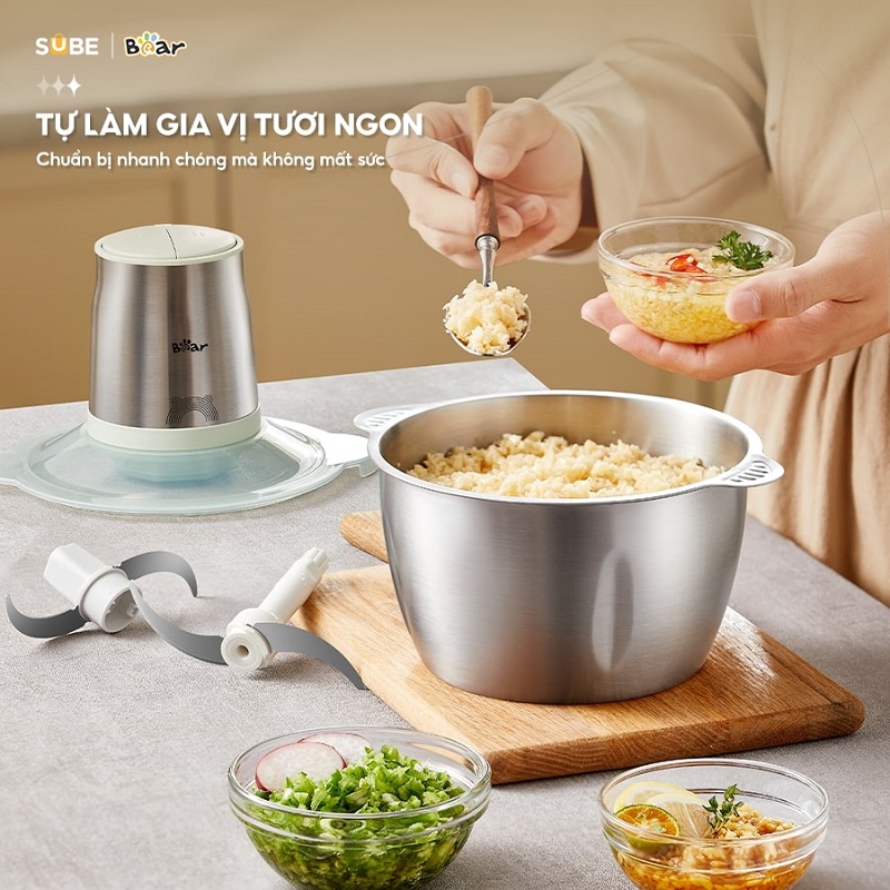 lợi ích của máy xay thịt Bear CH-4H03F máy xay thịt Bear CH-4H03F