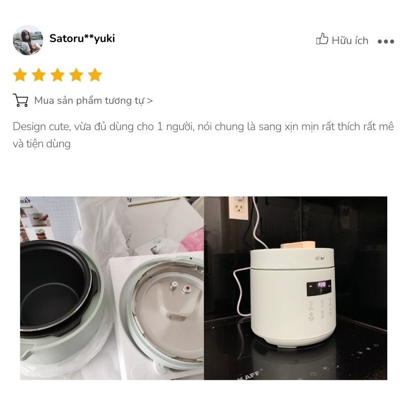 Nồi áp suất Bear 2.5L SB-AS25L
