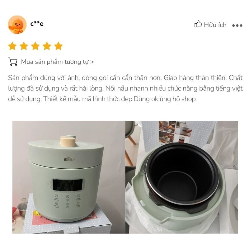 Nồi áp suất Bear 2.5L SB-AS25L