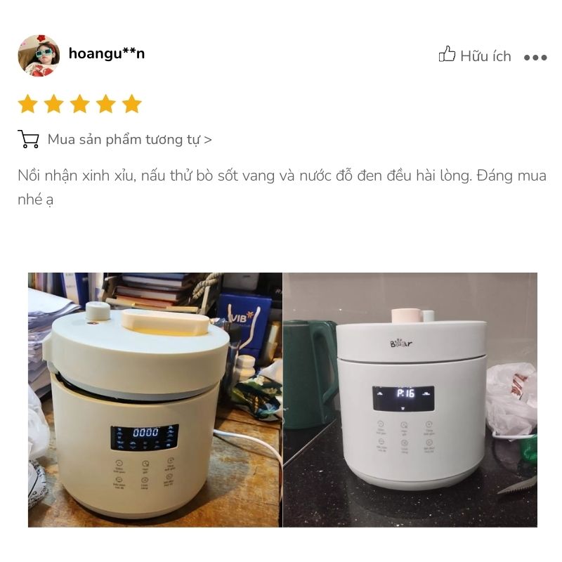Nồi áp suất Bear 2.5L SB-AS25L