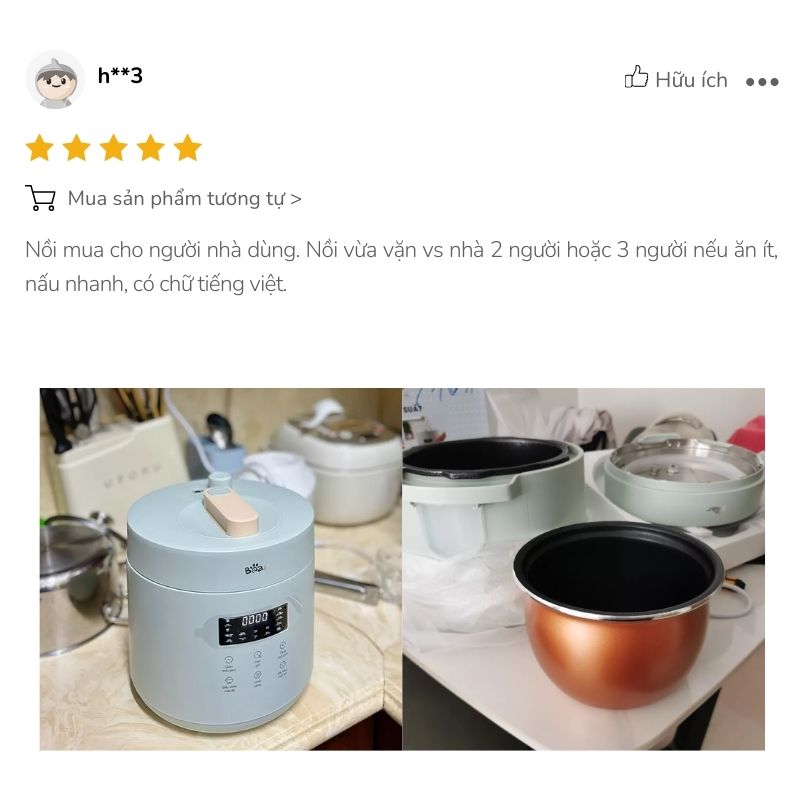 Nồi áp suất Bear 2.5L SB-AS25L