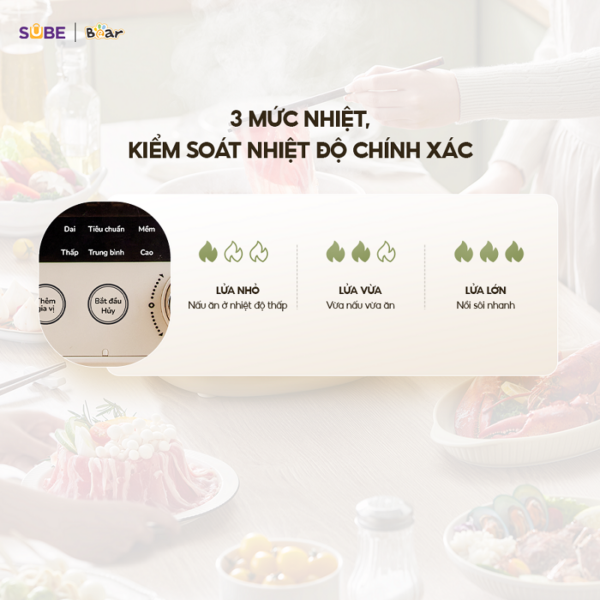 Nồi áp suất Bear 4L SB-AS40W - Ảnh 16