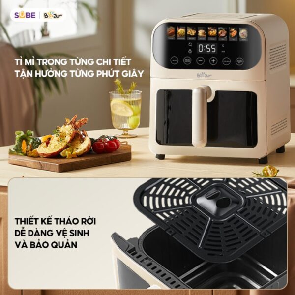 Nồi chiên không dầu Bear AF-4H15J - Ảnh 16