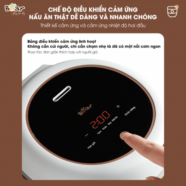 Nồi Cơm Điện Bear 1.6L SB-NC16L - Ảnh 9