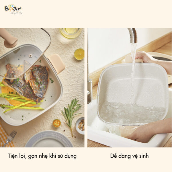 Nồi lẩu Bear 4L DHG-C40M1 - Ảnh 5