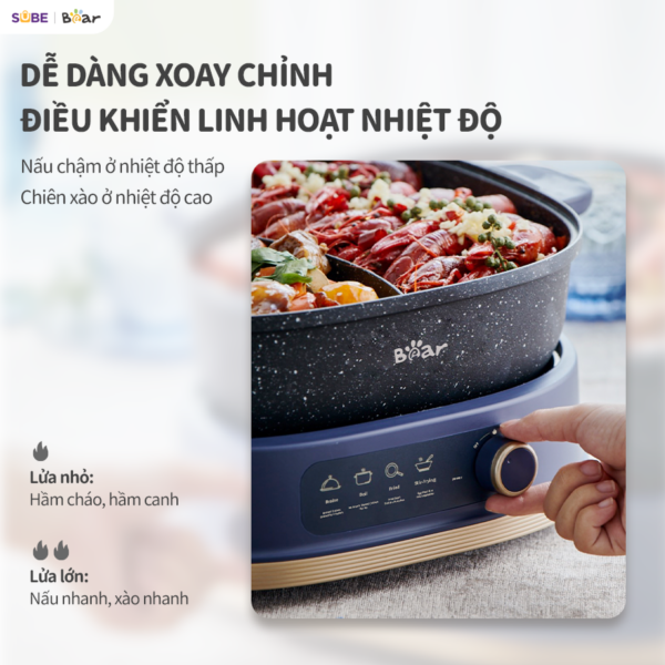 Nồi Lẩu Bear 6L SB-NL60U - Ảnh 4