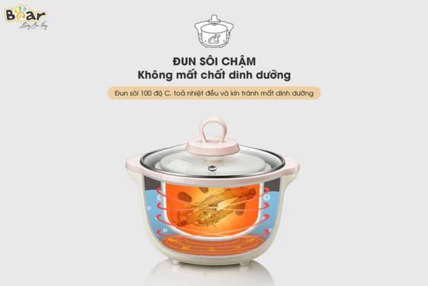 Nồi nấu chậm Bear 1.6l SUBE002 - Ảnh 18