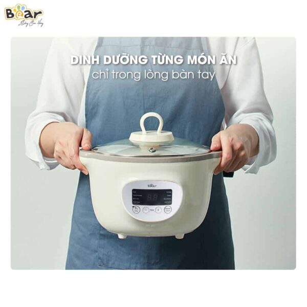 Nồi nấu chậm Bear 1.6l SUBE002 - Ảnh 8