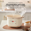 Nồi nấu cháo chậm Bear 1.6L vuông SB-NNC16 - Ảnh 6