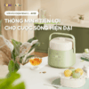 Nồi nấu chậm Bear 1L SC-4H10E, tặng kèm xửng hấp - Ảnh 3