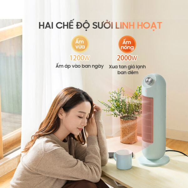 Quạt sưởi gốm Bear DNQ-C20B1 - Ảnh 2
