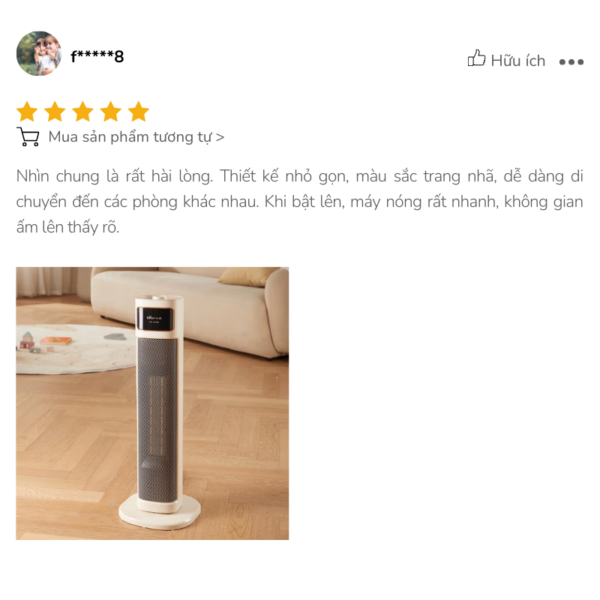 Máy sưởi Bear DNQ-P20Y5 - Ảnh 13