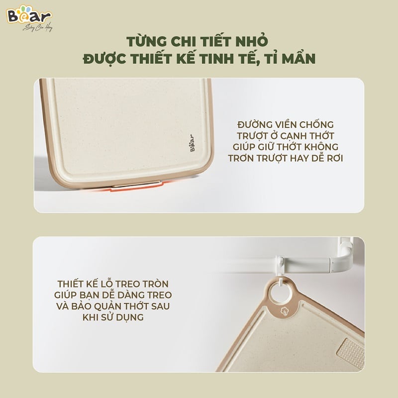 Thớt kháng khuẩn Bear