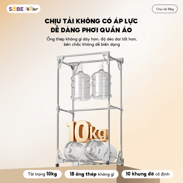 Tủ sấy quần áo Bear PCD-4H12G - Ảnh 8